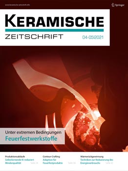 Cover Keramische Zeitschrift September 2021