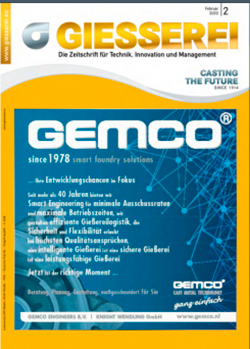 Cover Magazin Giesserei 2020