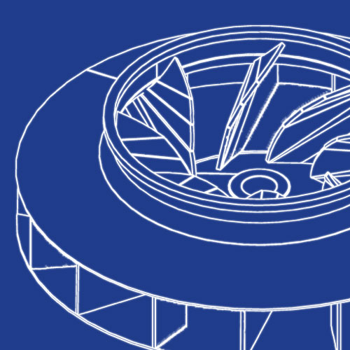 Ventilator Skizze